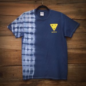 “Work/Ride/Beer Yield” Unisex Tie-Dye Shirt
