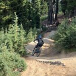 Hot Dust Trail at Mt Bachelor