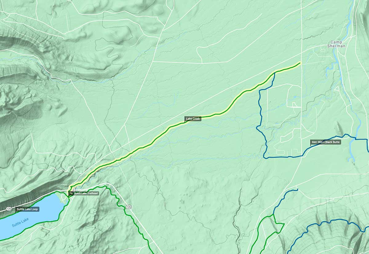 Lake Creek Trail » BendTrails