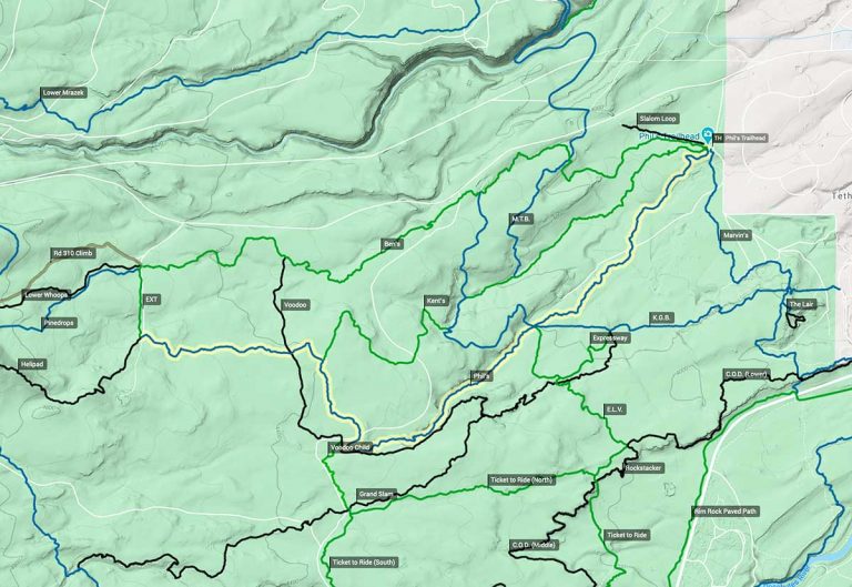 Bend Trails :: Bend Oregon Mountain Biking Trails and Maps