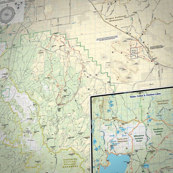 Printed Horse Ridge Trail Map