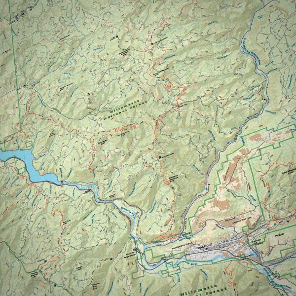 Oakridge Trail Map